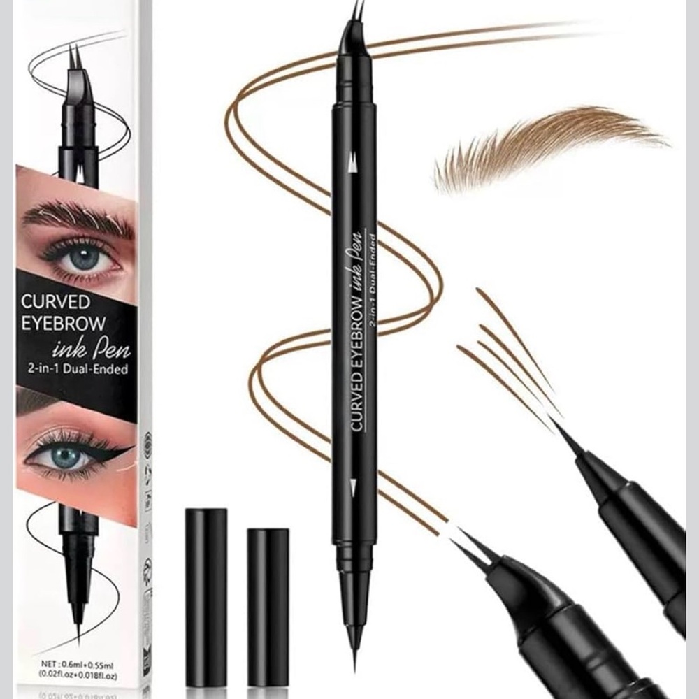 Black Eyelash Curler and Eyebrow Pencil Set - Picture 8 of 16